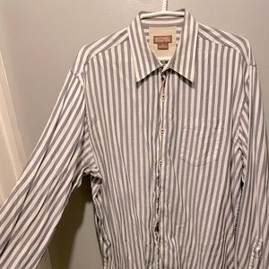 Micheal Kors striped button down